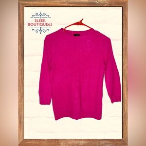 ✨ Talbots Pure Cashmere Sweater - Size M - Rich Red (NWOT) ✨